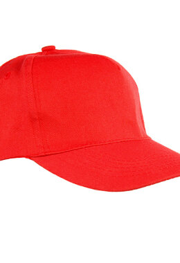 Красная бейсболка
